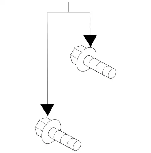 MAZDA b25d33698 - MAZDA B25D33698 БОЛТ