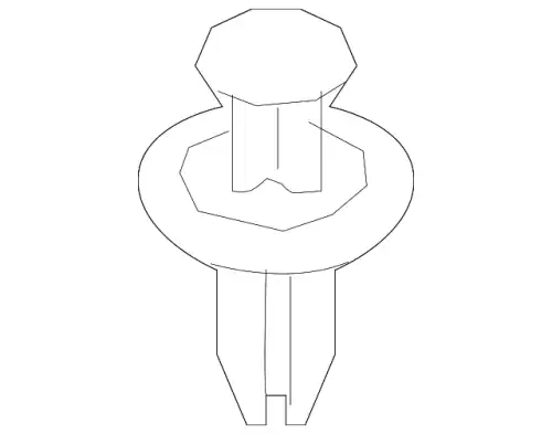 MAZDA b45a56146a - Клипса