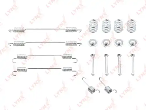 LYNXAUTO bc8020 - р/к тормозных колодок задних барабанных!\ Renault Duster 1.6/2.0/1.5dCi 11>