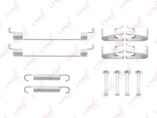 LYNXAUTO bc8066 - ремк-т торм. колодок задних!\ Ford Fiesta/Fusion/Ka/Puma, Mazda 121/2/3/Demio 97>