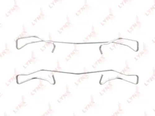 LYNXAUTO bc8317 - р/к тормозных колодок пер.! ATE\ Audi A1 11>/A3 03-12/A4 08>/ Q3/Q5 12>, Peugeot 207/307/308