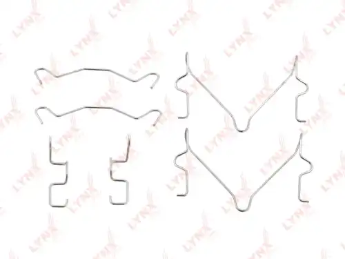 LYNXAUTO bc8497 - ремк-т тормозных колодок задних!\ Mitsubishi Pajero/Montero 97-09