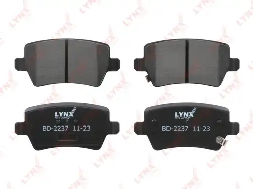 LYNXAUTO bd2237 - колодки тормозные дисковые задние