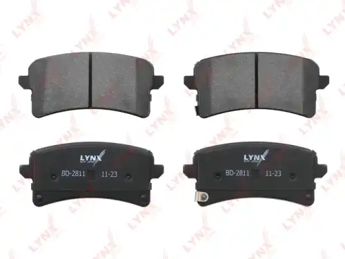 LYNXAUTO bd2811 - колодки дисковые! передние\ KIA Carnival 2.7i V6/2.9CRDi 06>