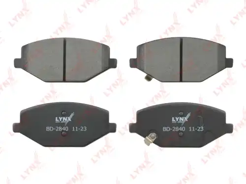 LYNXAUTO bd2840 - колодки тормозные дисковые передние