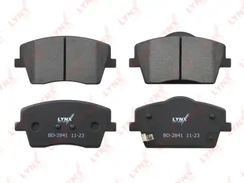 LYNXAUTO bd2841 - колодки тормозные дисковые передние! с антиск. пл.\ Volvo XC40 2.0i 18>