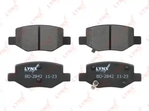 LYNXAUTO bd2842 - колодки тормозные дисковые задние