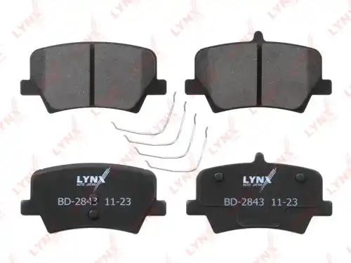LYNXAUTO bd2843 - колодки тормозные дисковые задние!\ Volvo XC40 1.5-2.0 17>