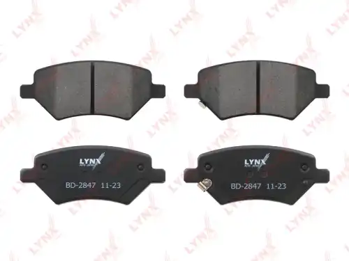 LYNXAUTO bd2847 - колодки тормозные дисковые передние
