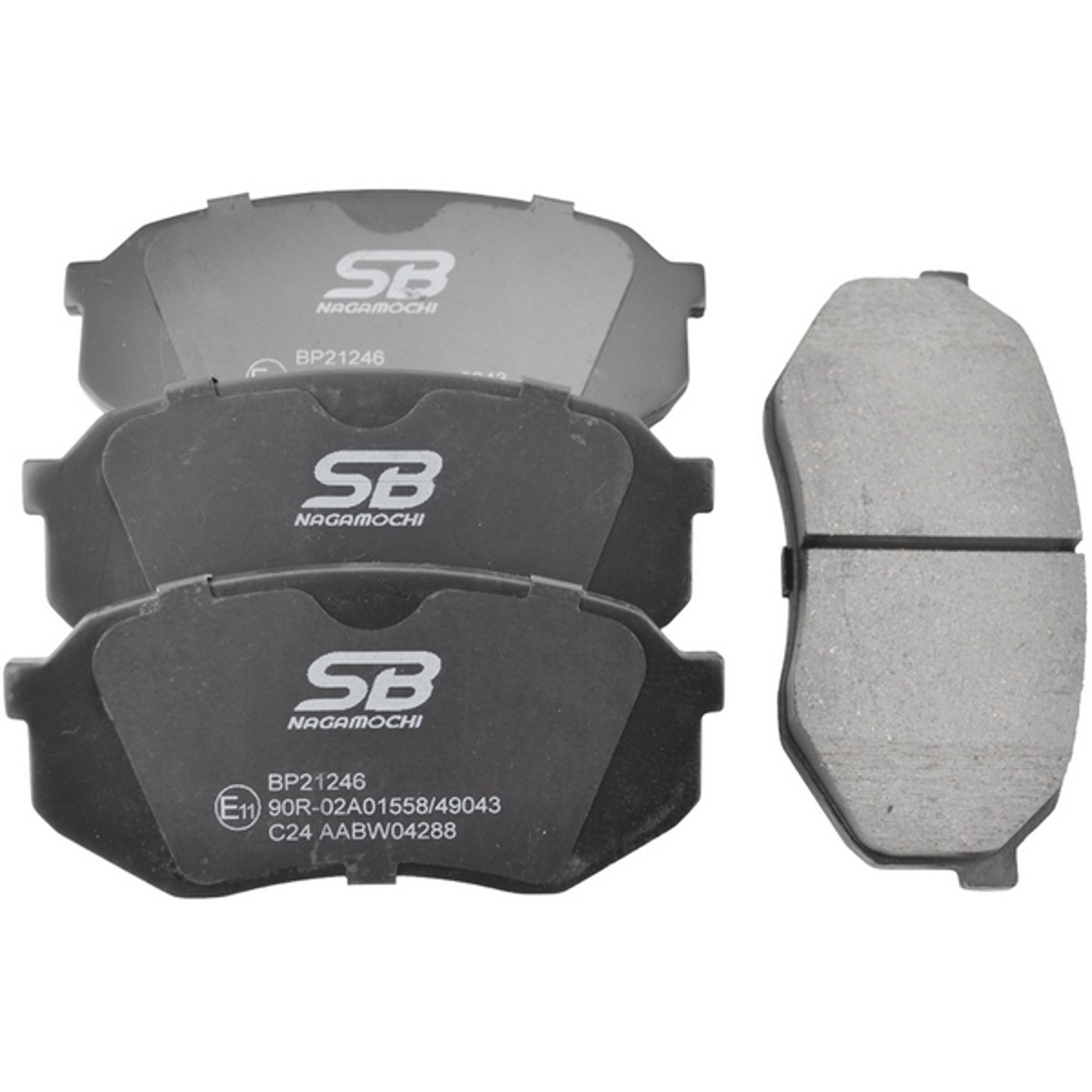 SACHS bp21246 - Колодки тормозные дисковые