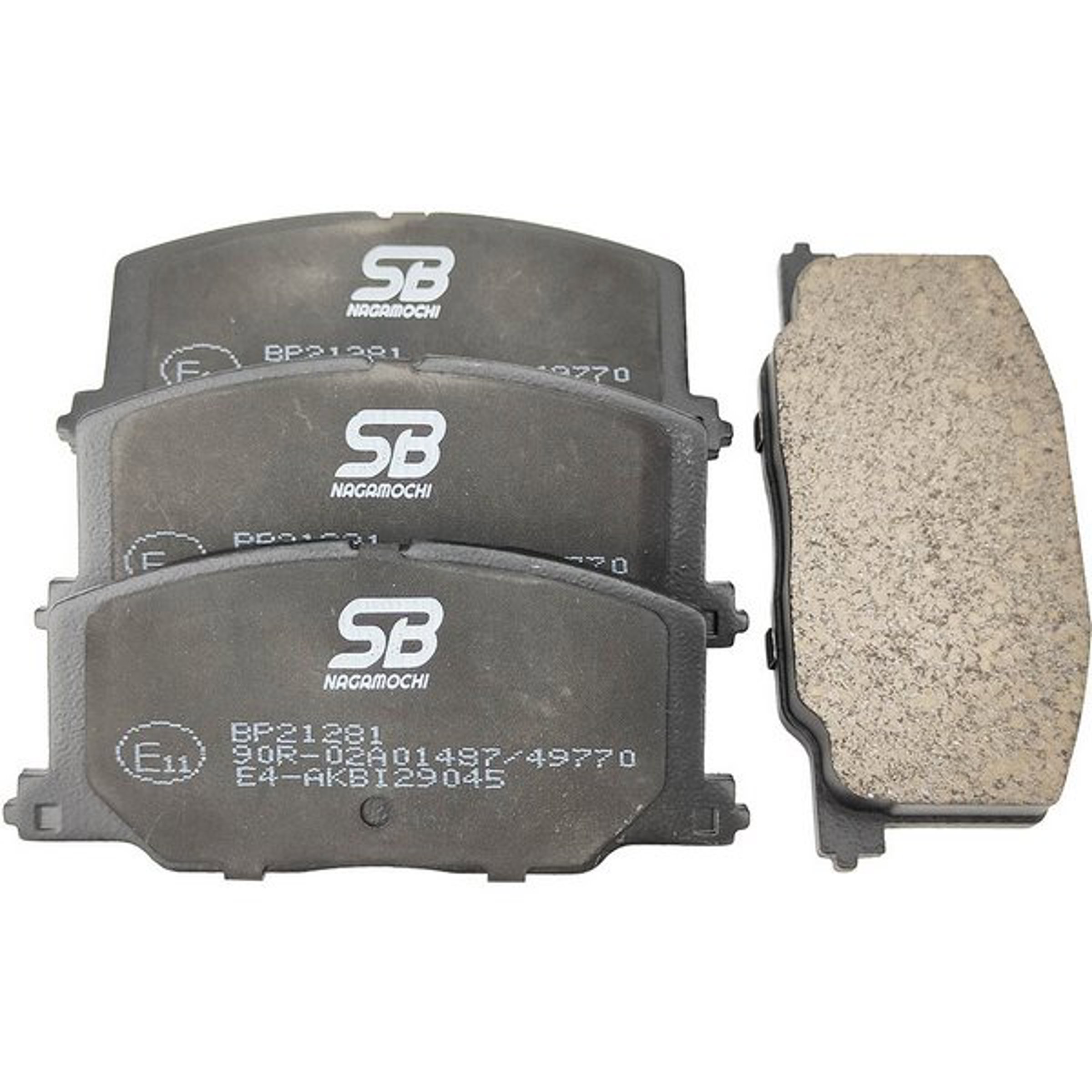 SACHS bp21281 - Колодки тормозные дисковые