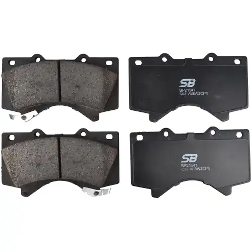 SB NAGAMOCHI bp21541 - колодки дисковые передние! с антискрип. пластинами\ Toyota Land Cruiser 4.7 V8/4.5D V8 08>