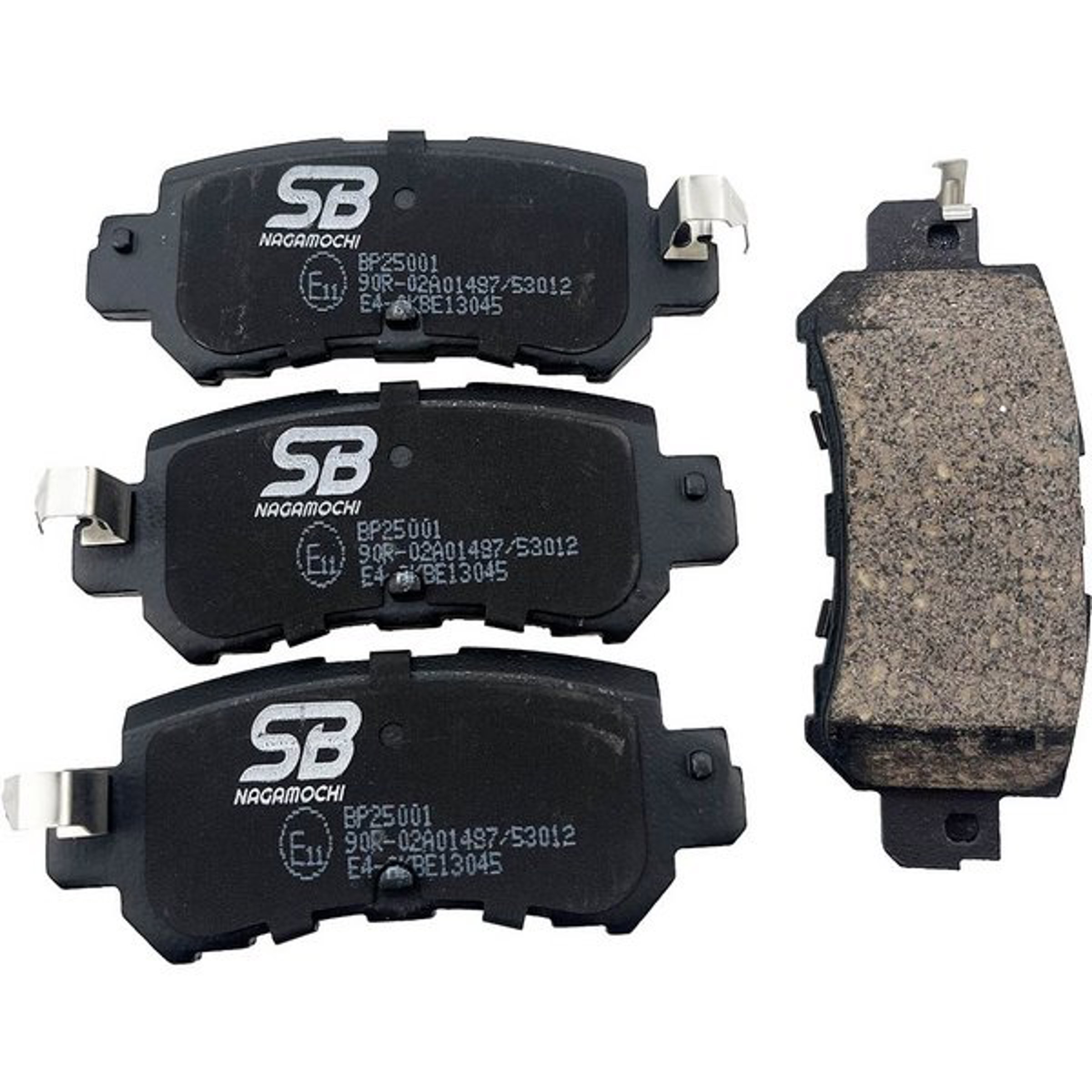 SACHS bp25001 - Колодки тормозные дисковые