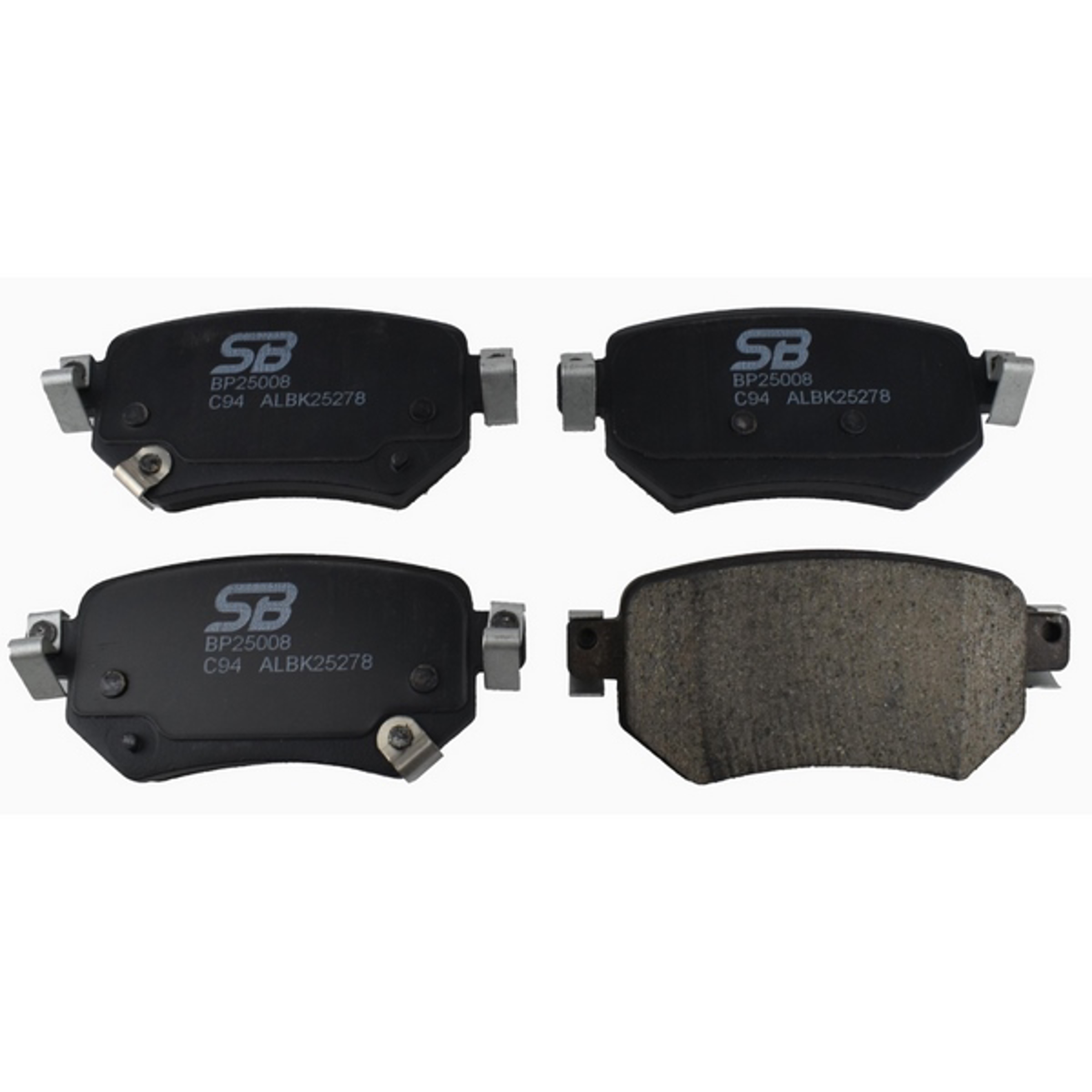 SACHS bp25008 - Колодки тормозные дисковые