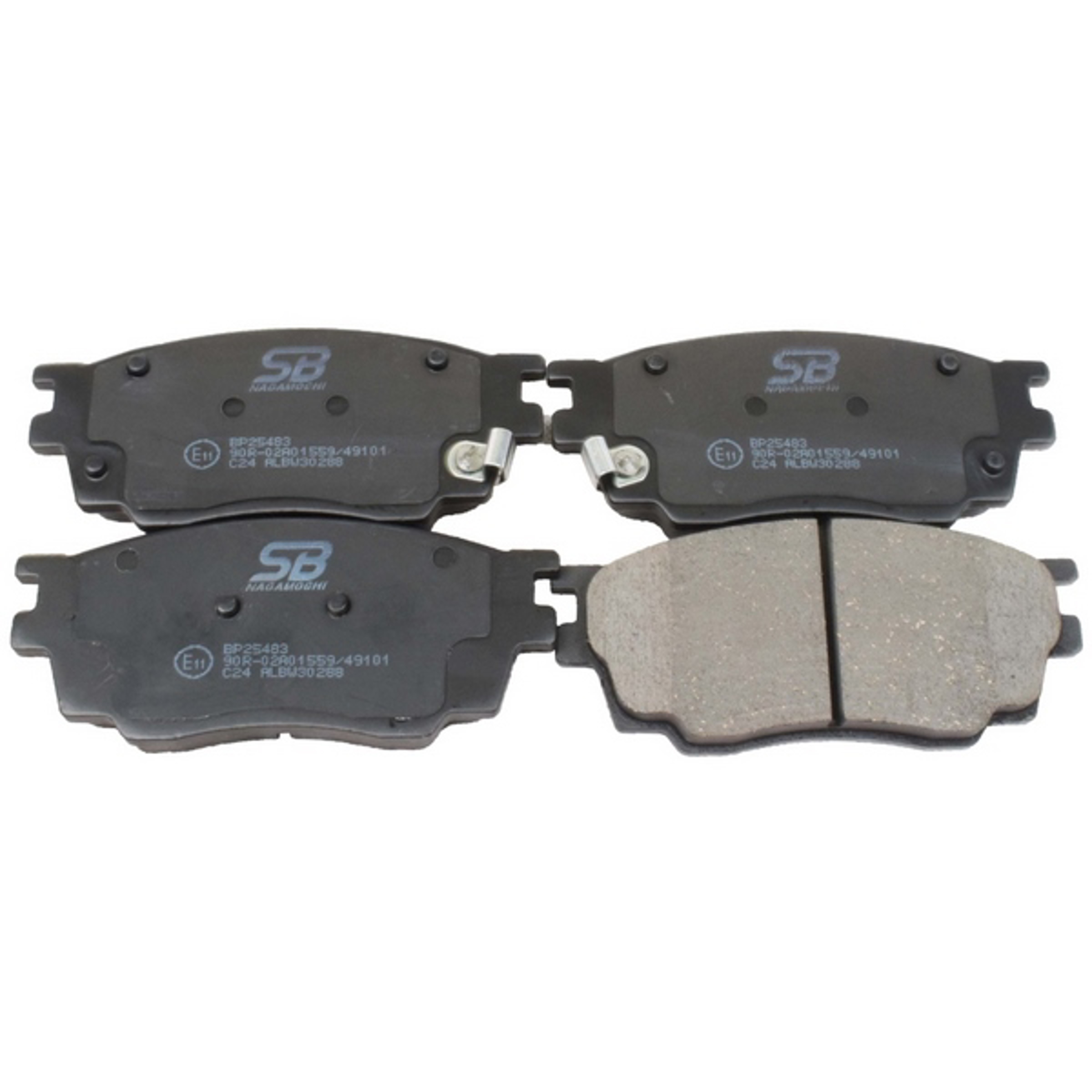 SACHS bp25483 - Колодки тормозные дисковые