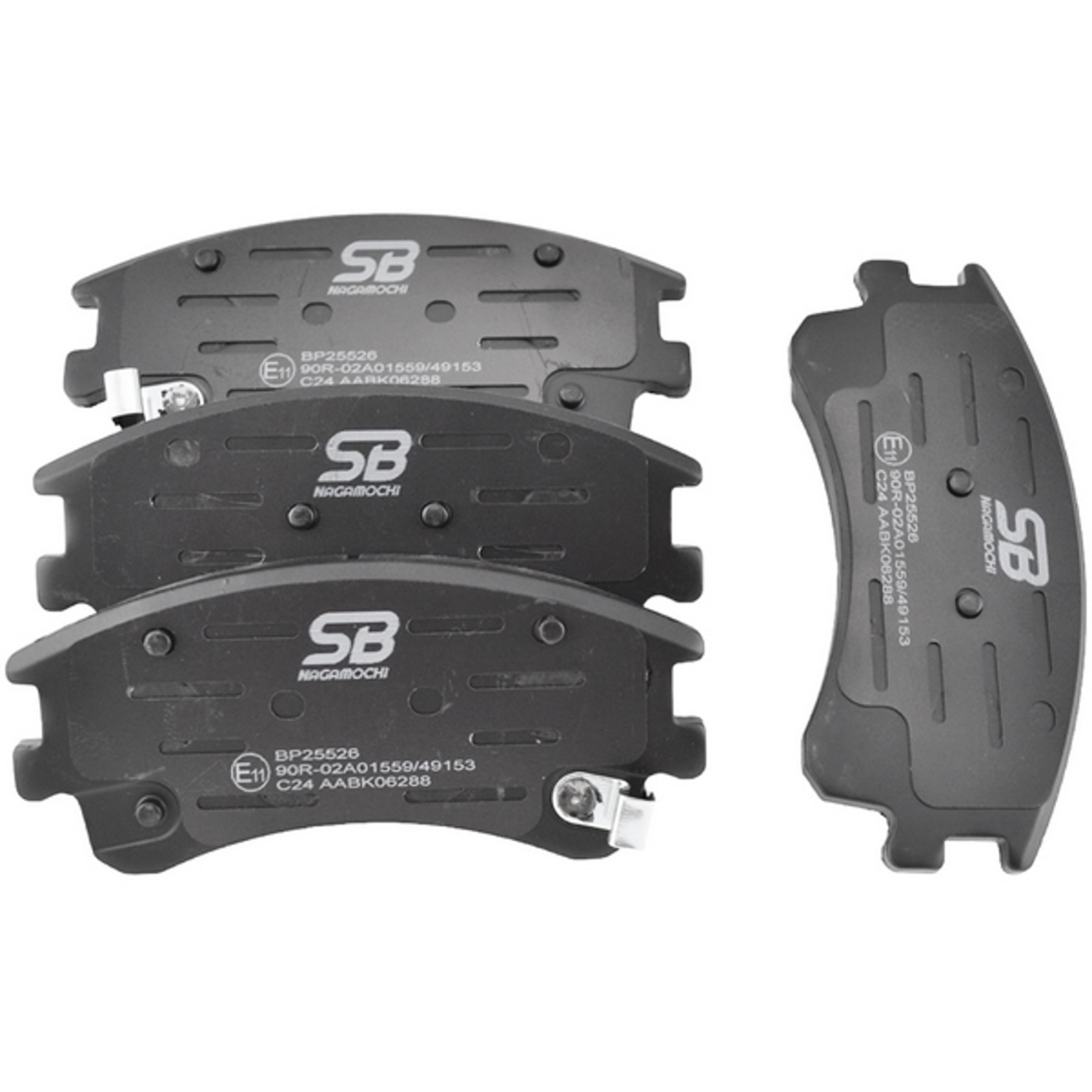 SACHS bp25526 - Колодки тормозные дисковые