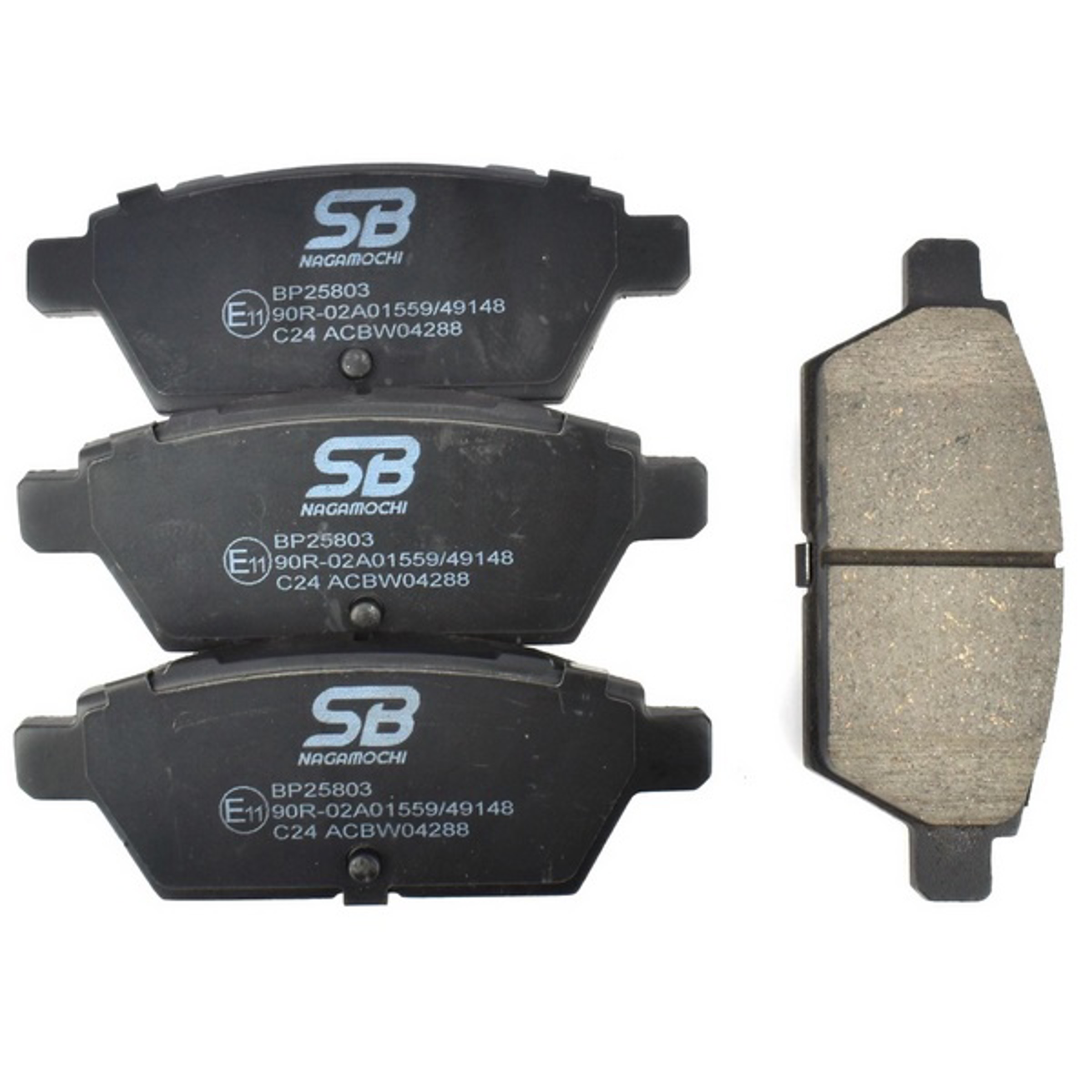 SACHS bp25803 - Колодки тормозные