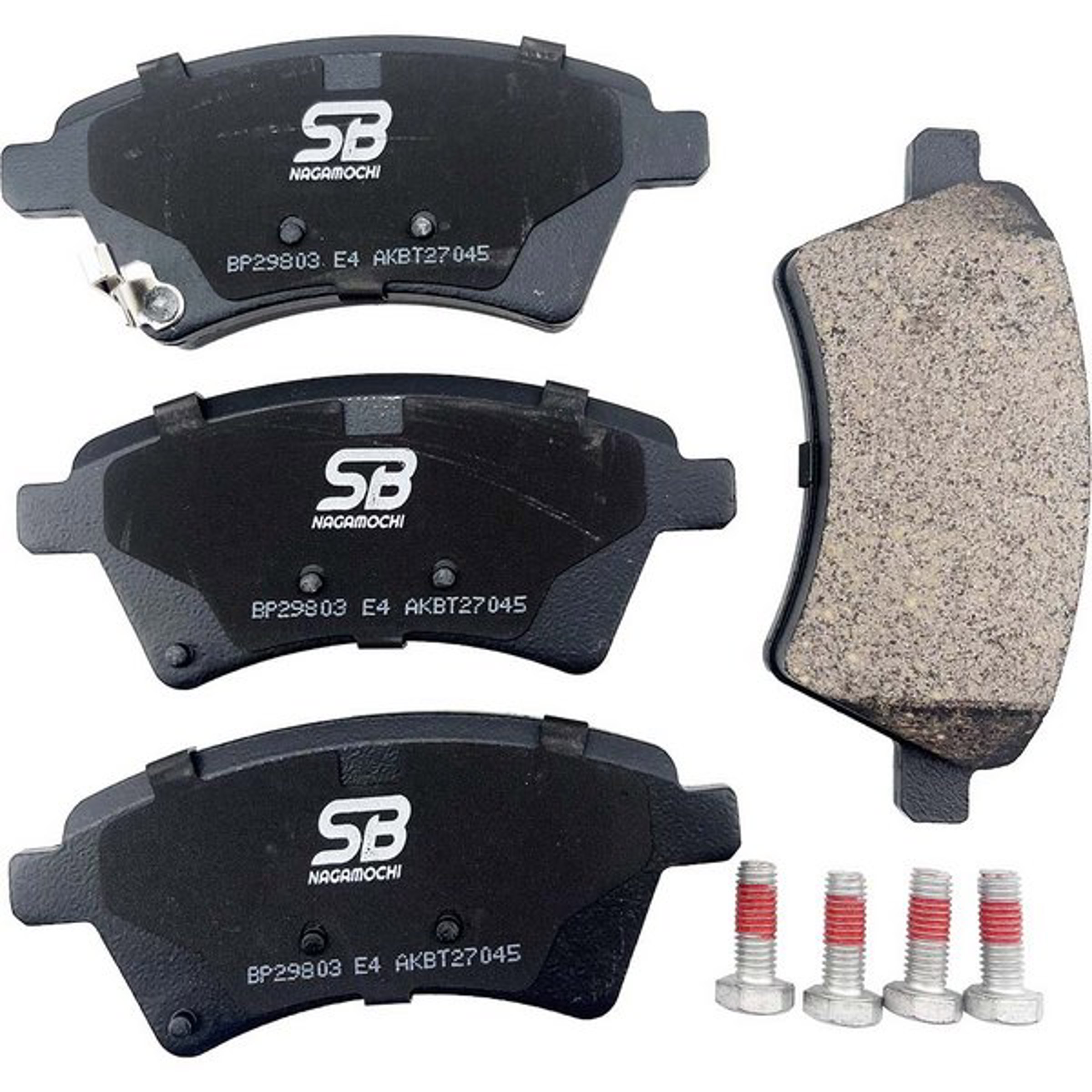 SACHS bp29803 - Колодки тормозные дисковые