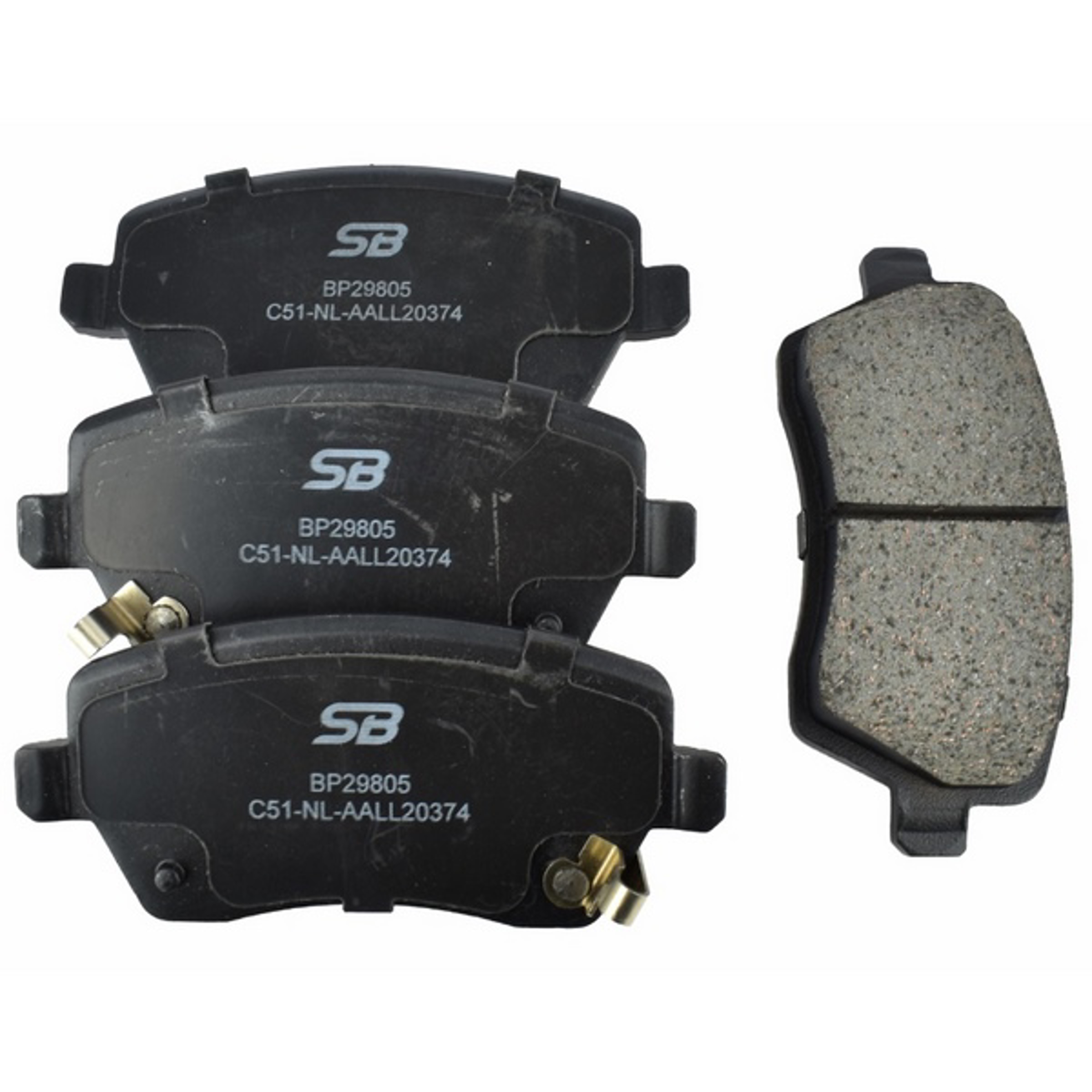 SACHS bp29805 - Колодки тормозные дисковые