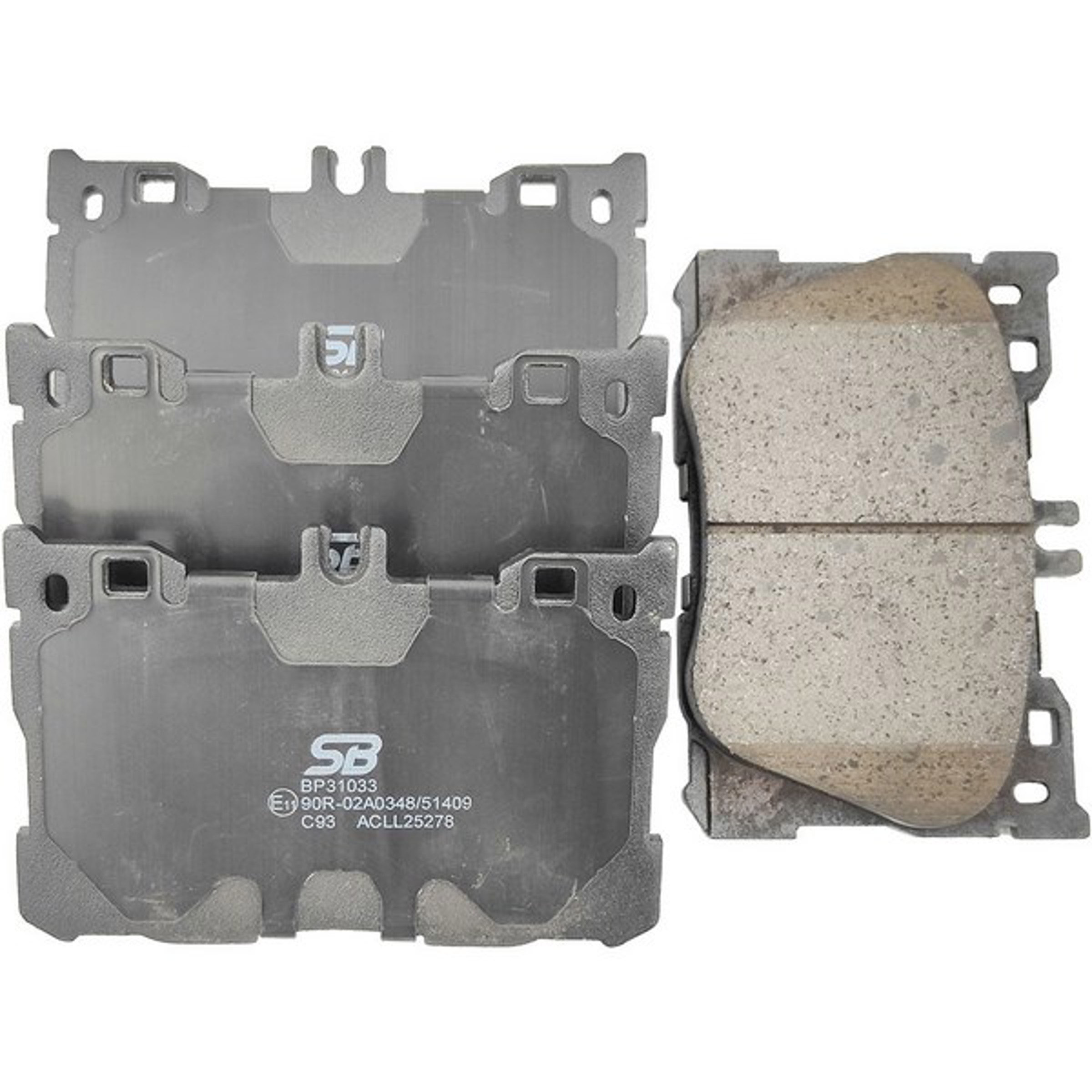 SACHS bp31033 - Колодки тормозные дисковые