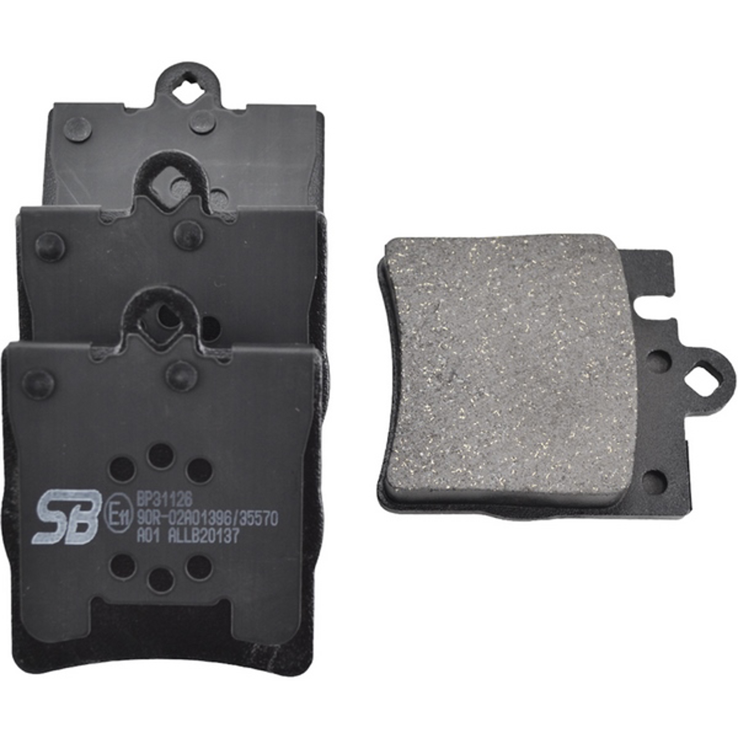 SACHS bp31126 - Колодки тормозные дисковые