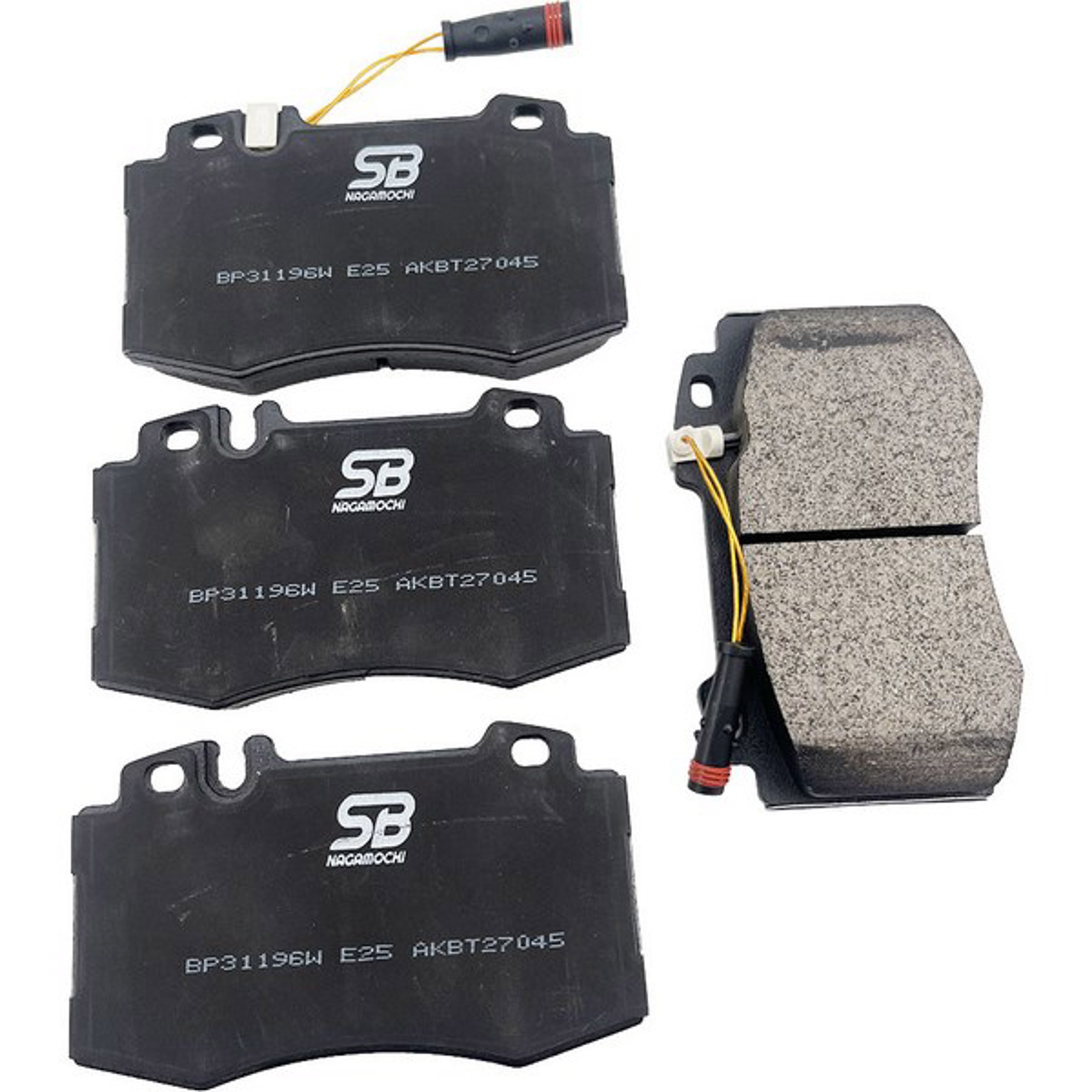 SACHS bp31196w - Колодки тормозные дисковые