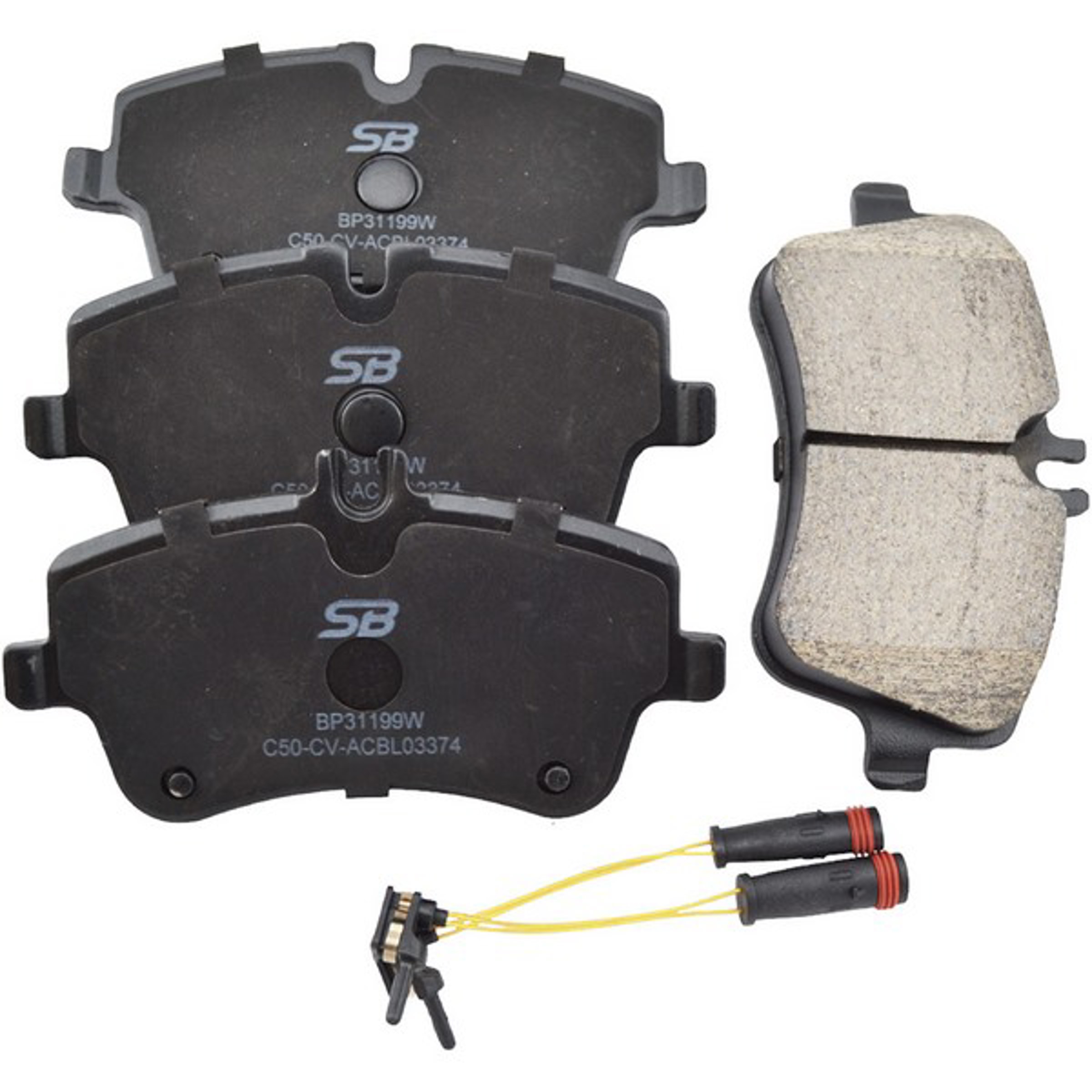 SACHS bp31199w - Колодки тормозные дисковые