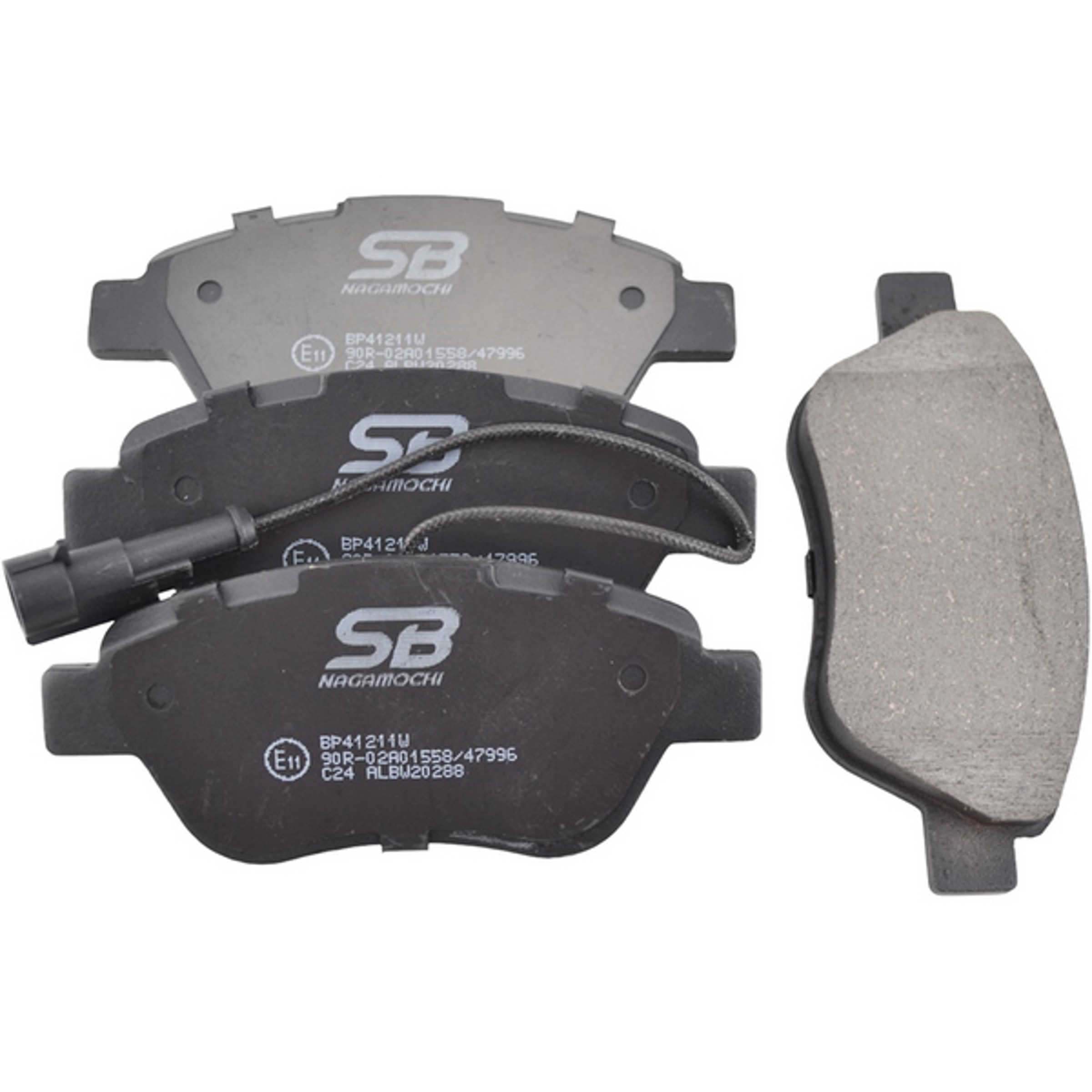 SACHS bp41211w - Колодки тормозные дисковые