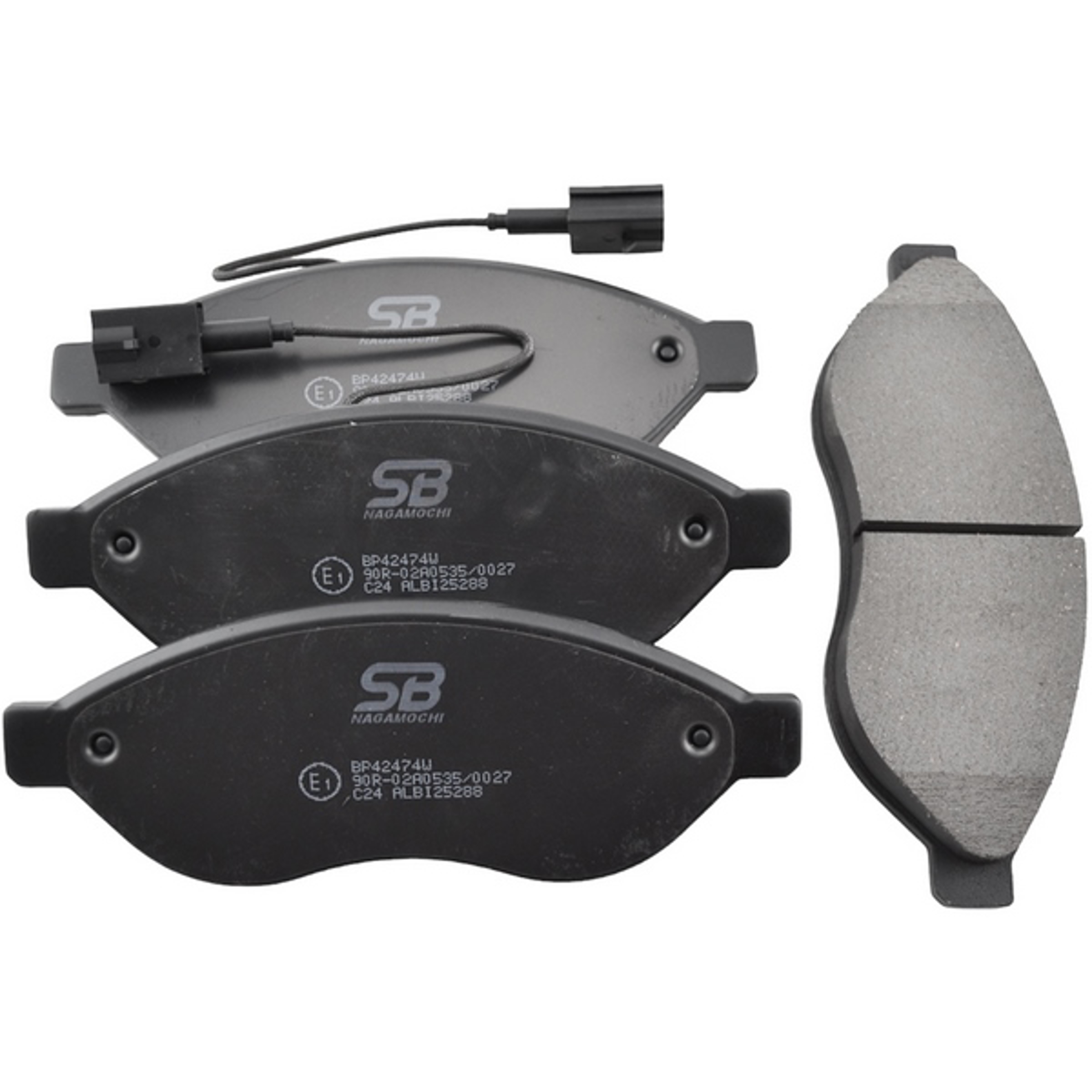 SACHS bp42474w - Колодки тормозные дисковые