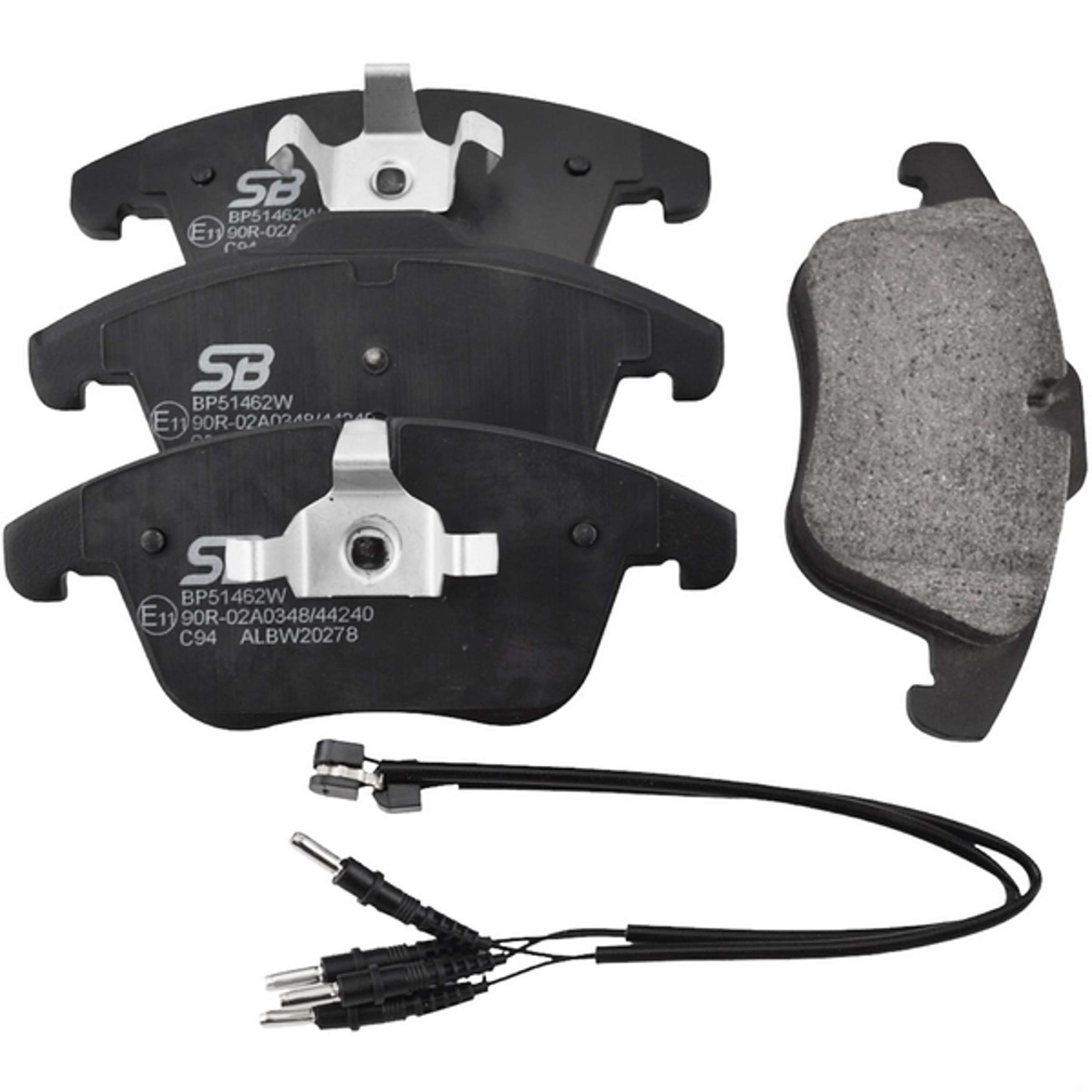 SACHS bp51462w - Колодки тормозные дисковые