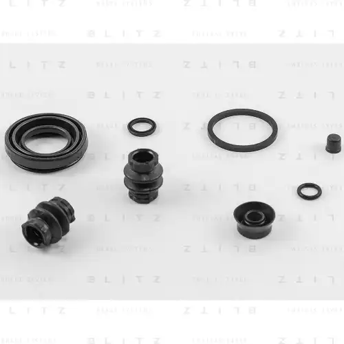 BLITZ br0109 - рем.к-кт диск.торм.! D38 Lucas\ Alfa 156 1.9JTD/2.0JTS/2.4JTD/2.5/3.2 02>