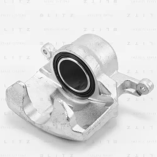 BLITZ bz0173 - суппорт тормозной пер. лев.! Akebono d.60\ Nissan Qashqai/X-Trail II 1.6-2.0/2.0DCi 07>