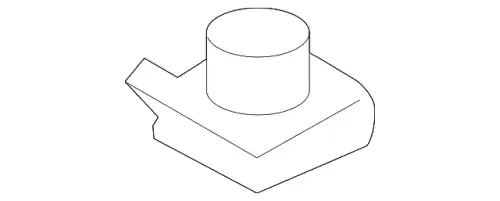 MAZDA c27450133 - C274-50-133 Закладная MAZDA