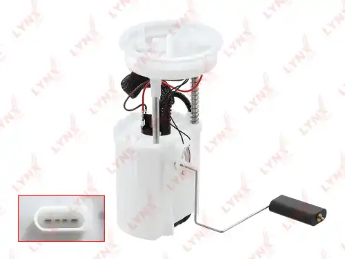 LYNXAUTO cf3552 - насос топливный электрический! в сборе\ Audi A3, VW Golf 1.4-2.8 98>