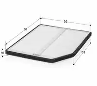 TECNECO ck5848 - Фильтр салона