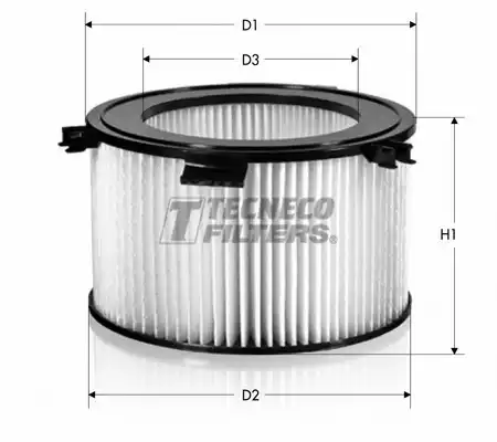 TECNECO ck9579 - Фильтр салона VW: TRANSPORTER IV c бортовой платформой/ходовая часть (70E, 70L190 90-95 190 92-03 240 90-98 250 90-03 250 92-01 200 90-03 250 96-03 250 96-03 240 9