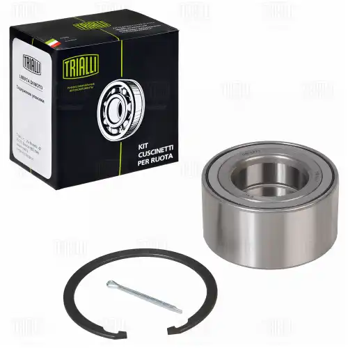 TRIALLI cs1171 - подшипник ступицы TRIALLI для а/м Mitsubishi Lancer X (07-) перед. (кмпл: подшип./кольцо/шпл