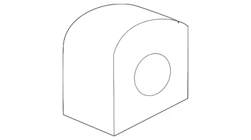 MAZDA eh4834156a - Mazda,Втулка переднего стиабилизатора CX-7 EH48-34-156A