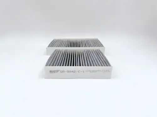 BIG FILTER gb9942c - фильтр салона! к-т 2 шт угольный\ Peugeot 207 1.4-1.6HDi 06>
