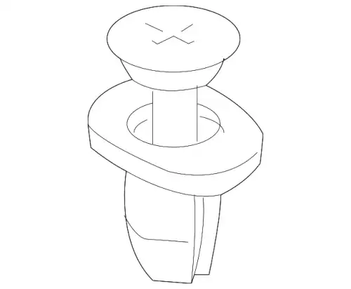 MAZDA gj6e50715b - Клипса