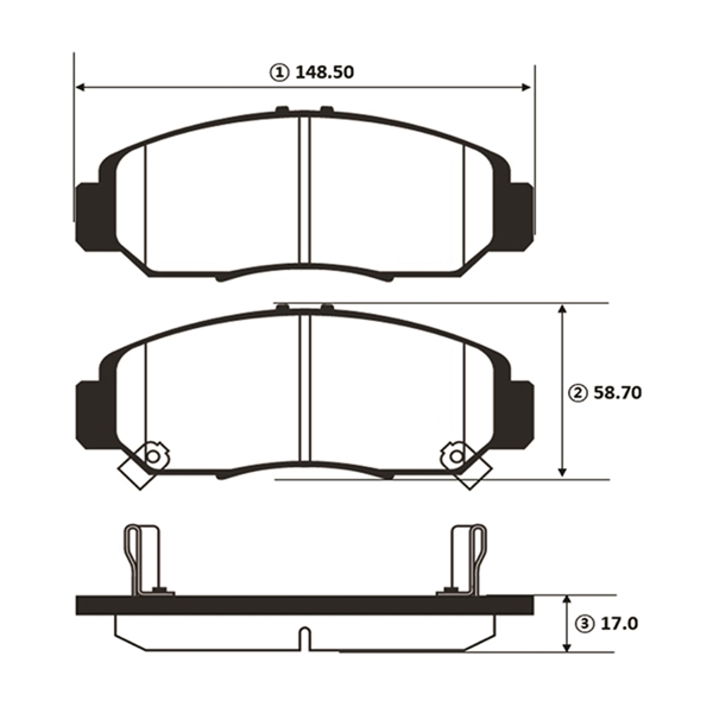 CTR gk0377 - Колодки тормозные дисковые, комплект
