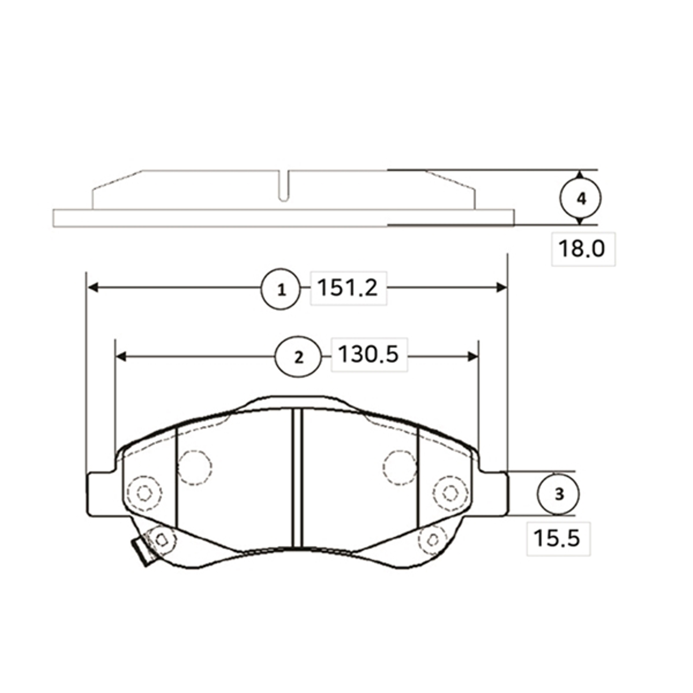 CTR gk0390 - колодки дисковые передние