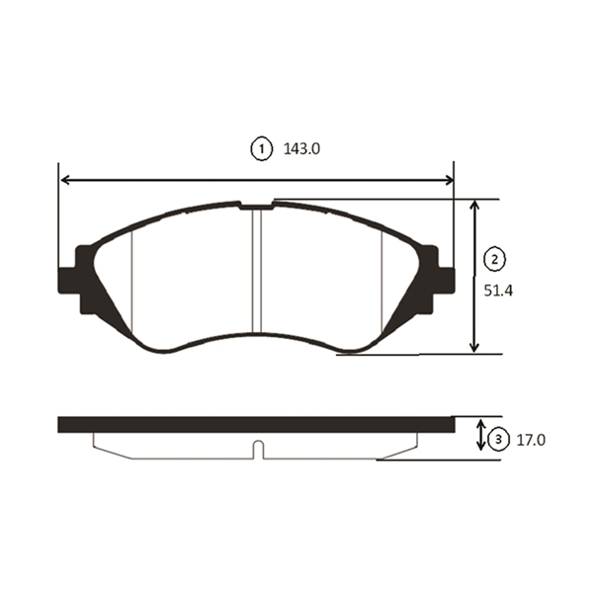 CTR gk0433 - колодки дисковые передние