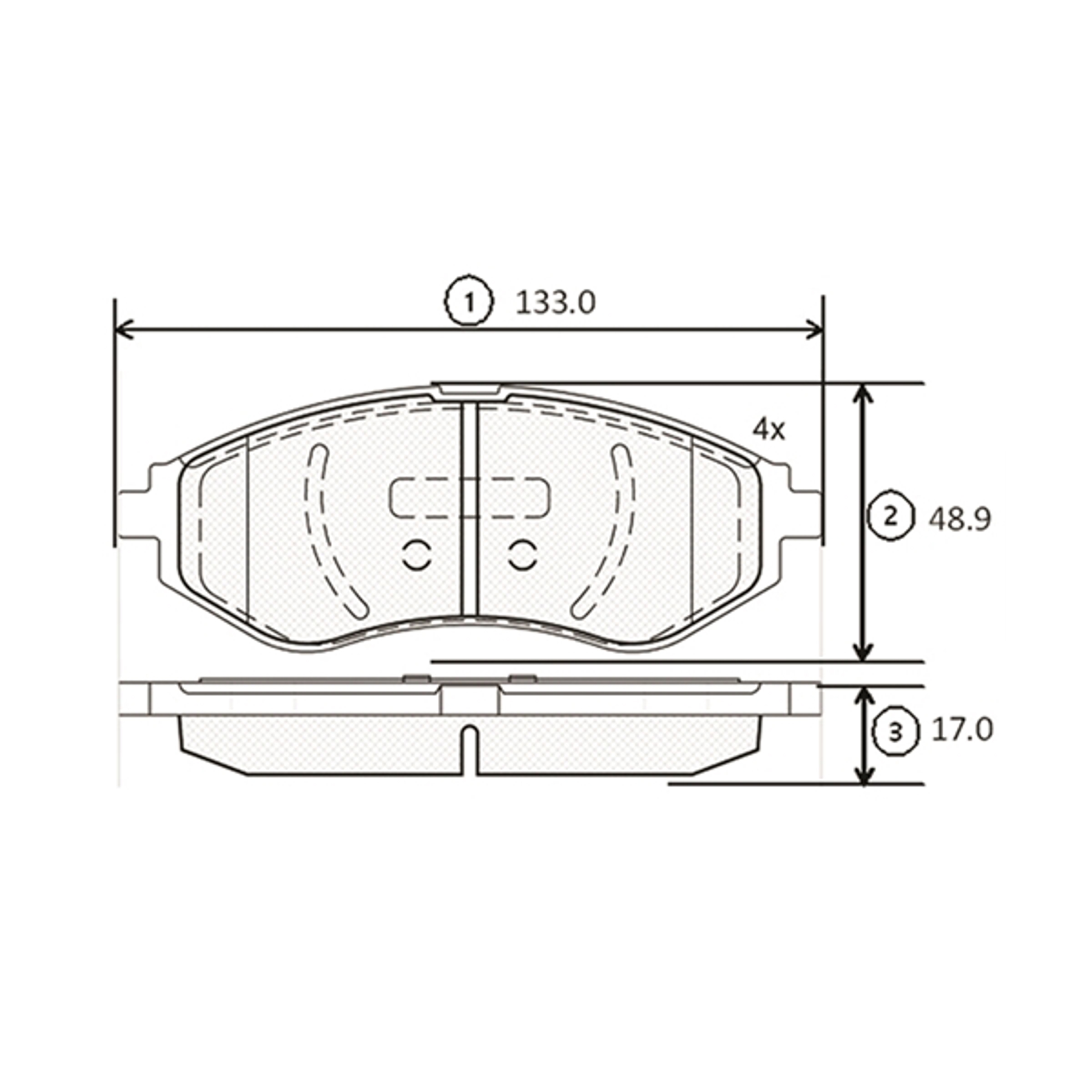 CTR gk0439 - колодки дисковые передние