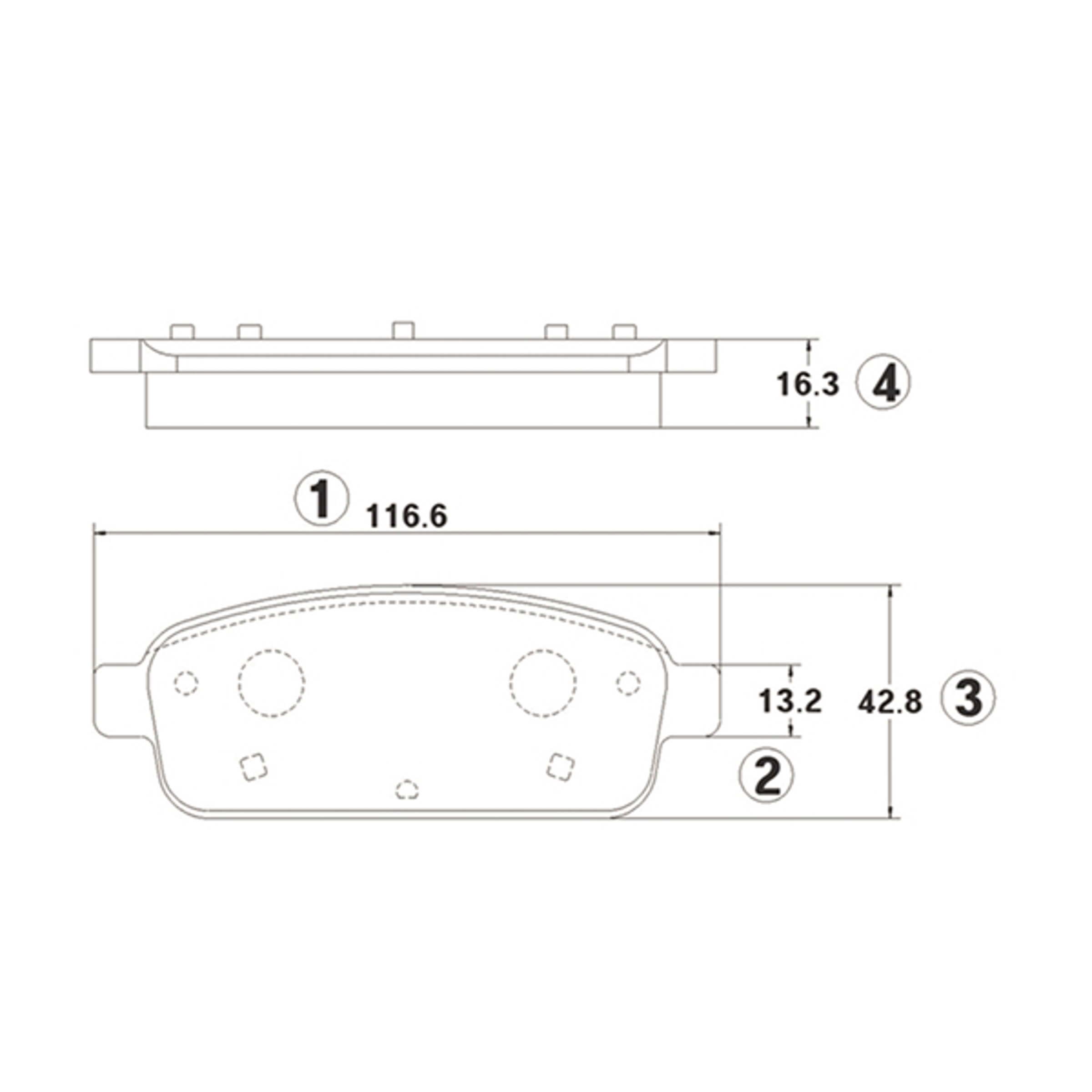 CTR gk0450 - колодки дисковые задние