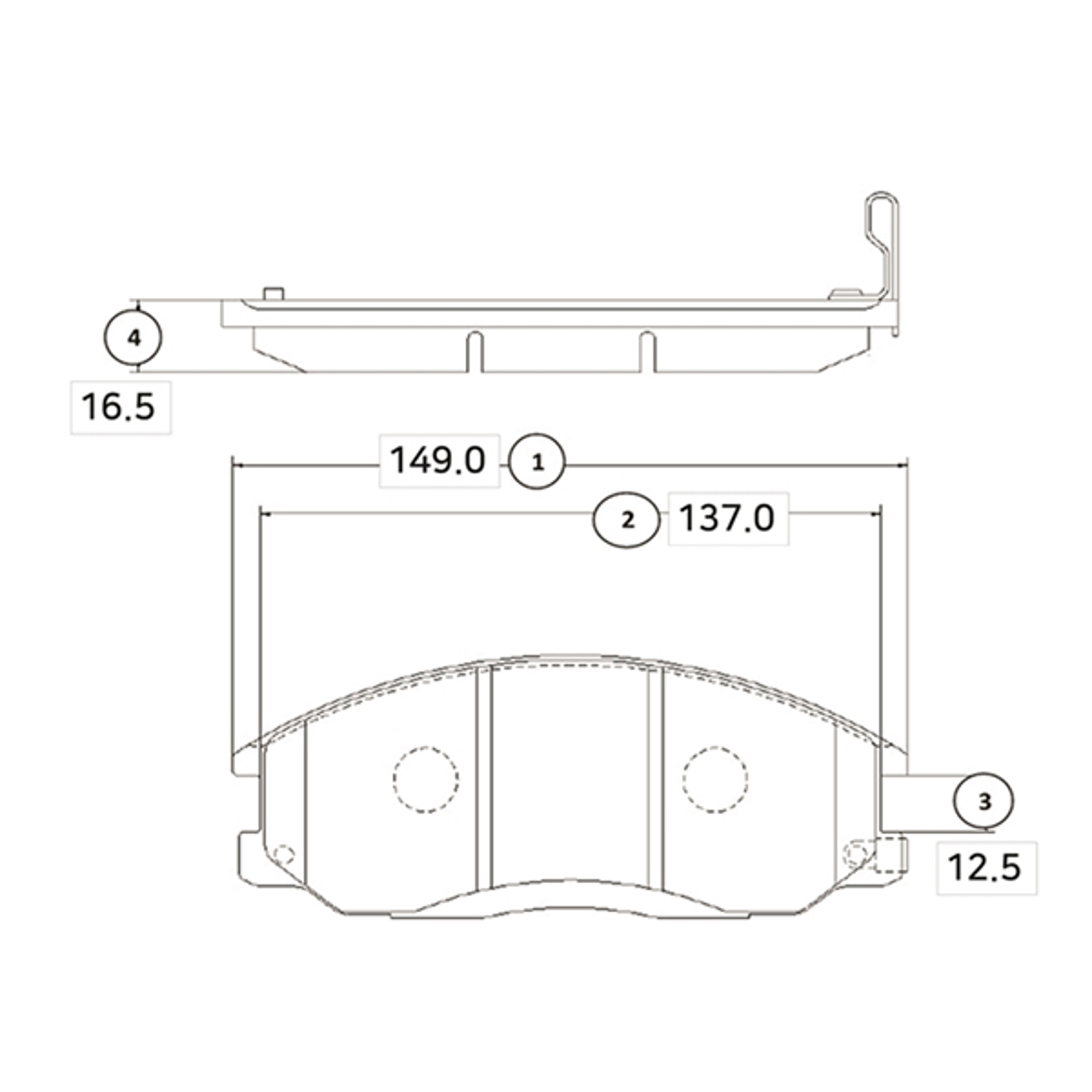 CTR gk0468 - колодки дисковые передние