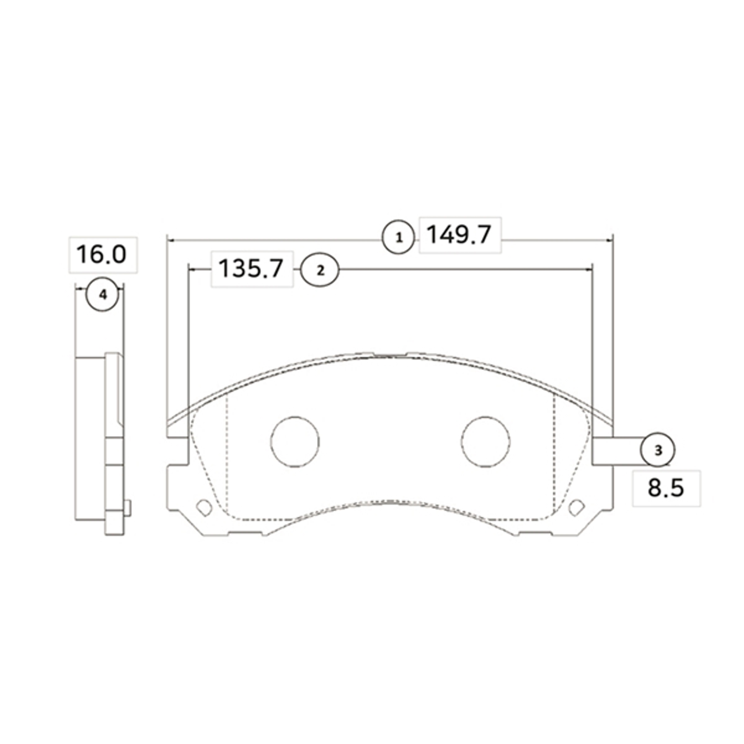 CTR gk0479 - колодки дисковые передние