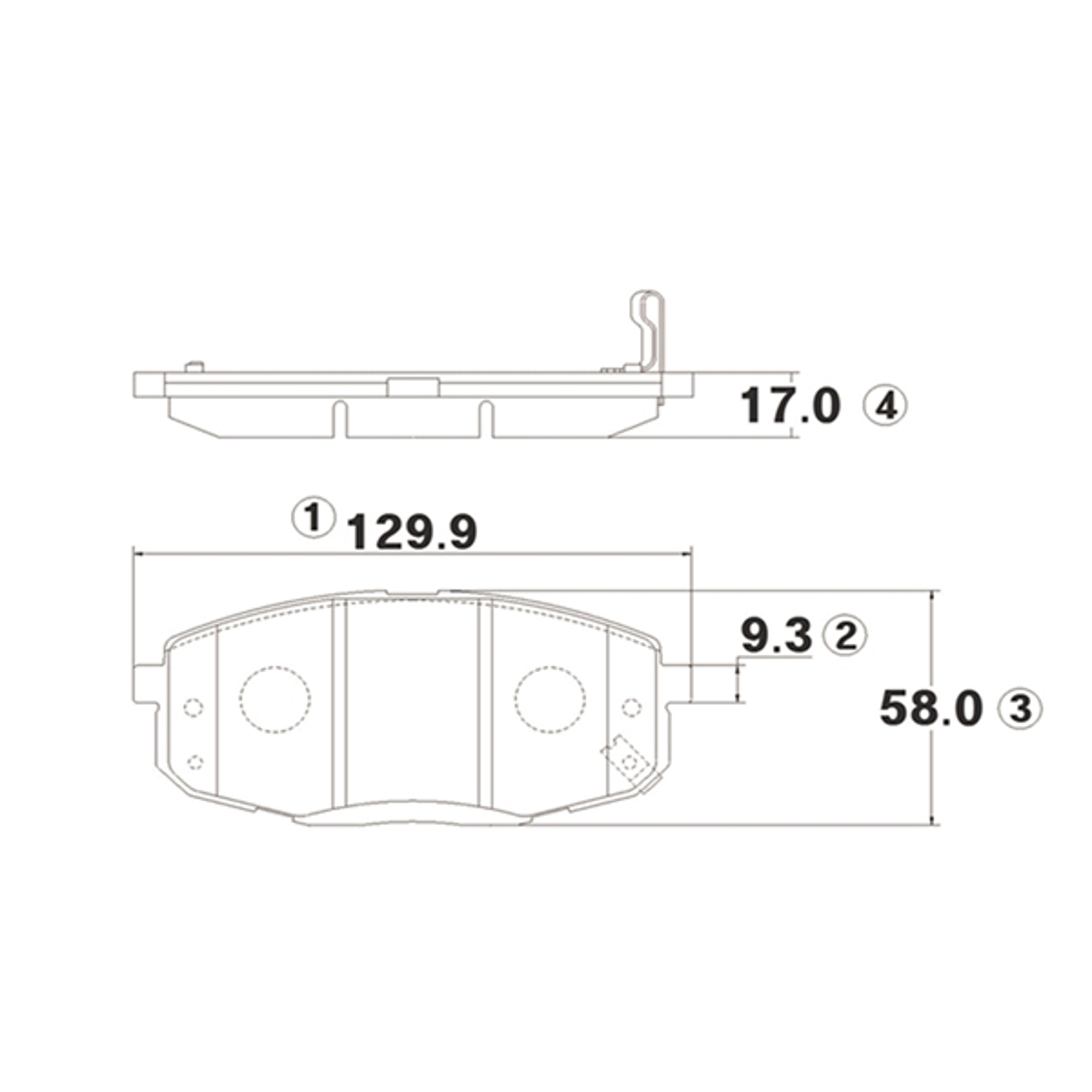 CTR gk0494 - колодки дисковые передние