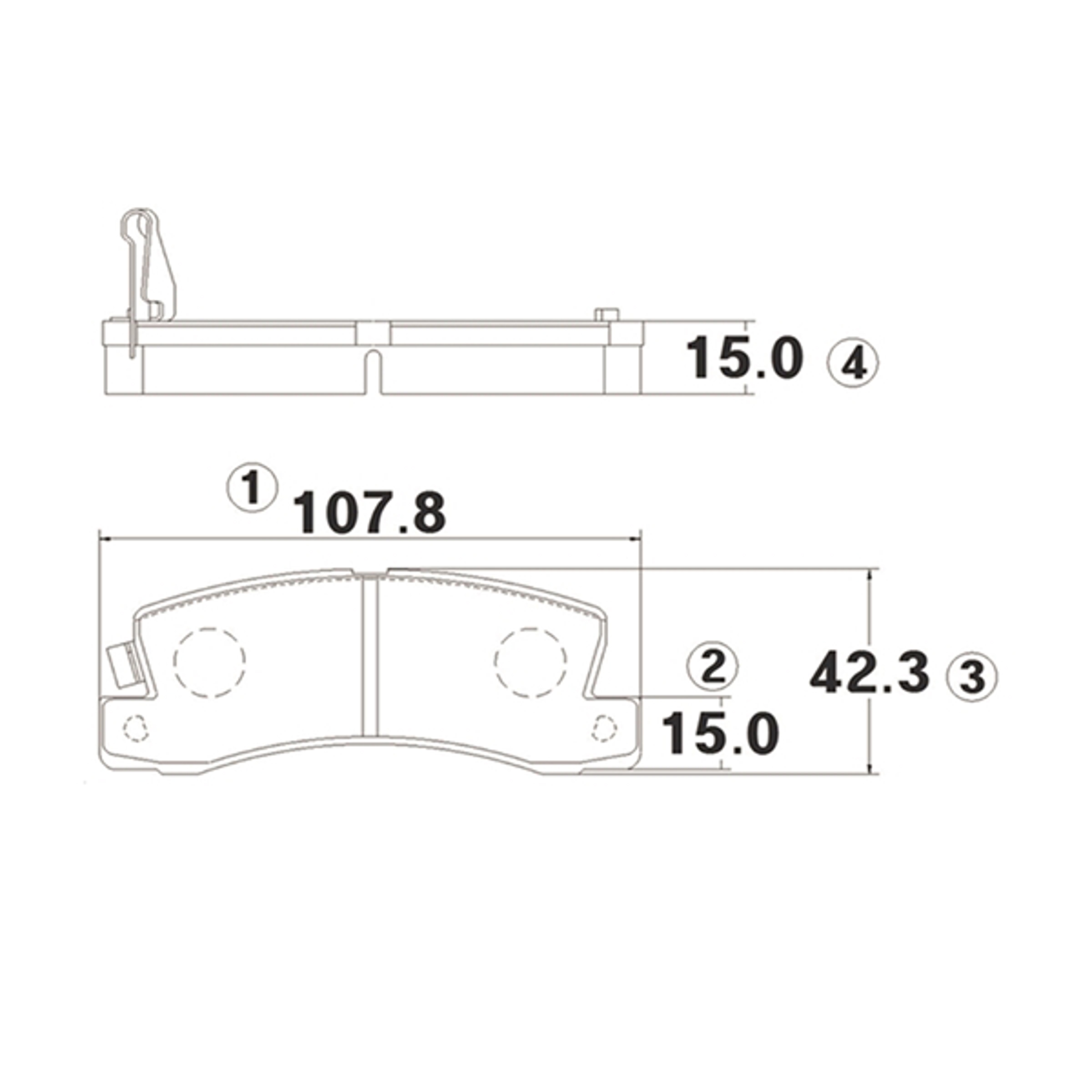 CTR gk1018 - колодки дисковые задние