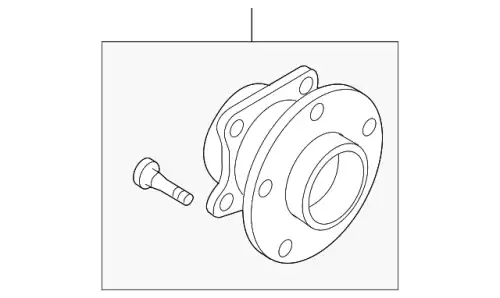 MAZDA gs1d2615xb - СТУПИЦА КОЛЕСА